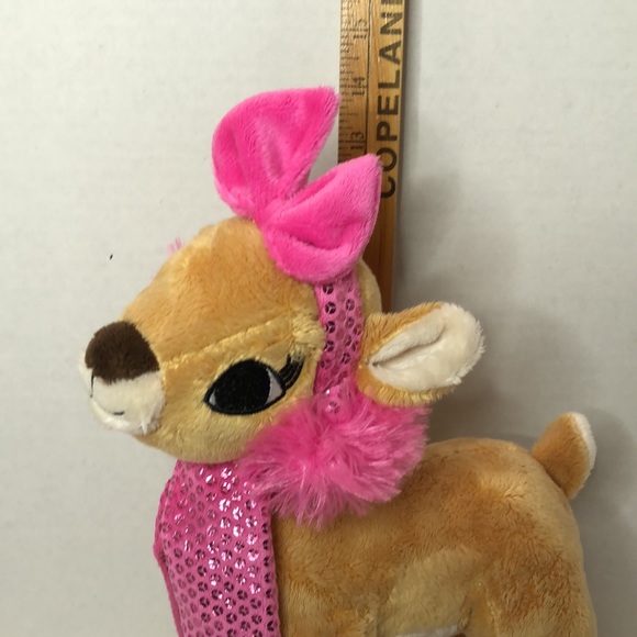 Dan Dee Clarice Rudolph the Red Nose Reindeer 12 inch Stuffed Animal Plush - Picture 5 of 5